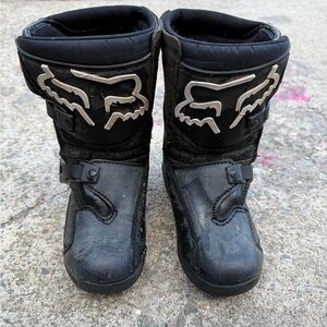 Kids Fox Racing Comp Motocross Dirt Bike Boots - Size K13